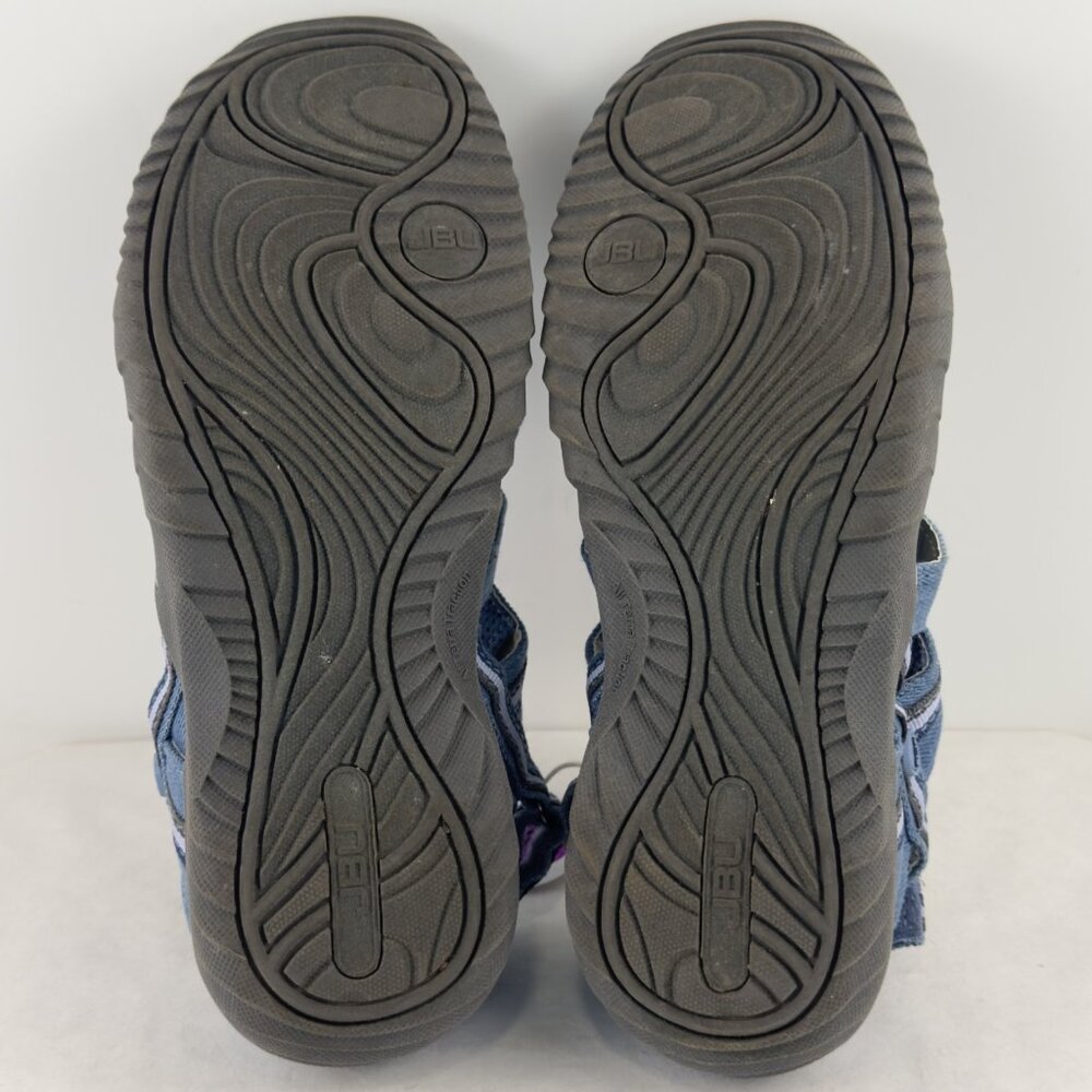 JBU Fisherman Sandals Womens Size 8.5M Jambu Olympia Water Ready Blue Gray NEW - Picture 6 of 16